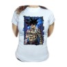 CAMISETA MUJER Goku ultra instinto banda callejera yakuza moda personalizada