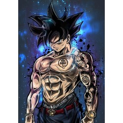 TAZA MÁGICA Goku ultra instinto banda callejera yakuza personalizada