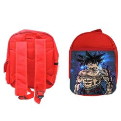 MOCHILA ROJA Goku ultra...