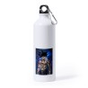 BIDON GRANDE 800 ML ACERO INOXIDABLE Goku ultra instinto banda callejera yakuza deporte deportivo mosqueton botella