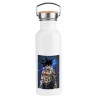 BIDON 750 ML ACERO INOXIDABLE ESTILO RETRO Goku ultra instinto banda callejera yakuza deporte deportivo botella