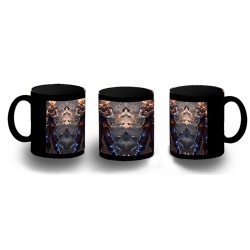 TAZA COMPLETAMENTE NEGRA...