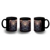 TAZA COMPLETAMENTE NEGRA dragon ball z goku ssj realista real personalizada