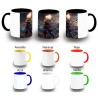TAZA COLORES dragon ball z goku ssj realista real color personalizada