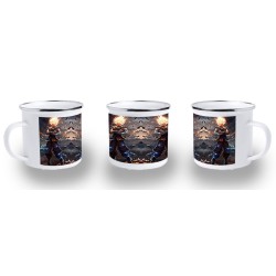 TAZA METALICA dragon ball z...