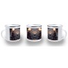 TAZA METALICA dragon ball z goku ssj realista real metal personalizada
