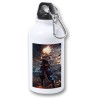 BIDON 400ML METALICO dragon ball z goku ssj realista real para viaje y deporte