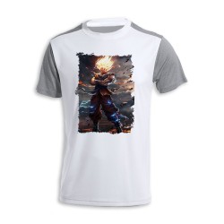 CAMISETA DISEÑO BICOLOR...