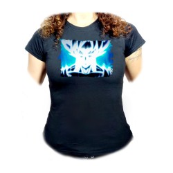 CAMISETA NEGRA MUJER GOKU...