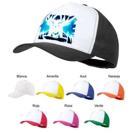 GORRA COLORES GOKU LIMIT BREAKER ULTRA INSTINCT color personalizada