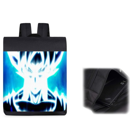 PACK MOCHILA Y ESTUCHE GOKU LIMIT BREAKER ULTRA INSTINCT material escolar