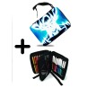PACK MOCHILA Y ESTUCHE GOKU LIMIT BREAKER ULTRA INSTINCT material escolar