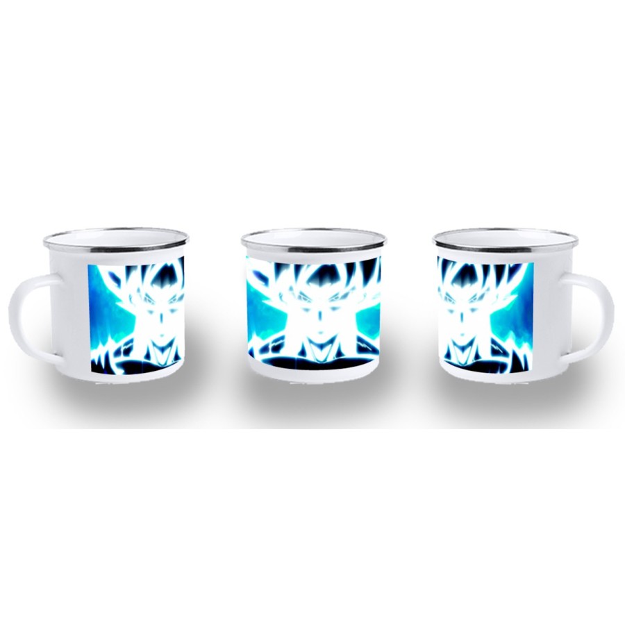 TAZA METALICA GOKU LIMIT BREAKER ULTRA INSTINCT metal personalizada