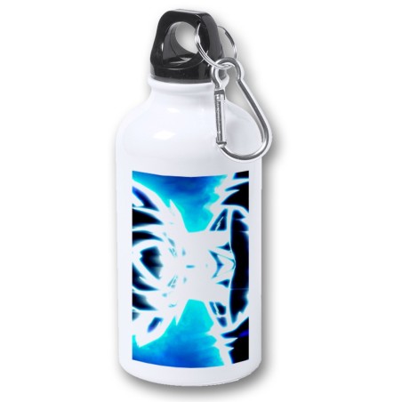 BIDON 400ML METALICO GOKU LIMIT BREAKER ULTRA INSTINCT para viaje y deporte