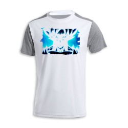 CAMISETA DISEÑO BICOLOR...