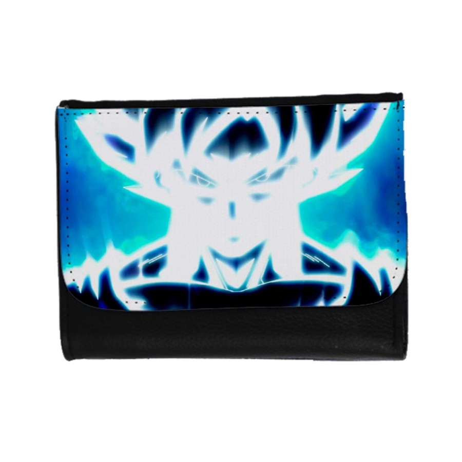 BILLETERA BILLETERO GOKU LIMIT BREAKER ULTRA INSTINCT unisex negro monedero