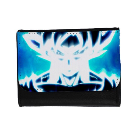 BILLETERA BILLETERO GOKU LIMIT BREAKER ULTRA INSTINCT unisex negro monedero