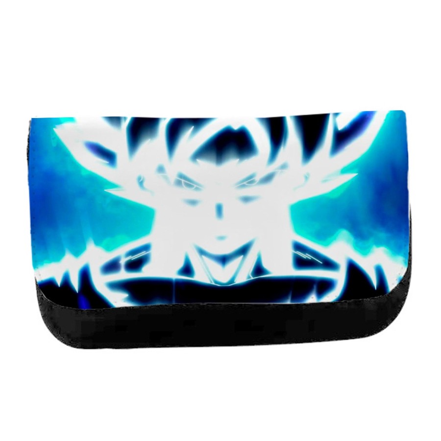 ESTUCHE NECESER DE LONA GOKU LIMIT BREAKER ULTRA INSTINCT unisex negro monedero billetera