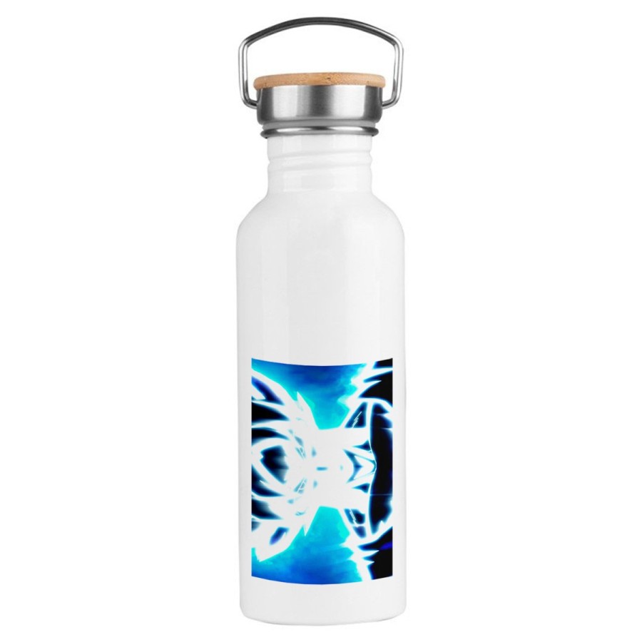 BIDON 750 ML ACERO INOXIDABLE ESTILO RETRO GOKU LIMIT BREAKER ULTRA INSTINCT deporte deportivo botella