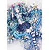 TAZA MÁGICA HATSUNE MIKU FLORES JARDIN personalizada