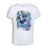 CAMISETA TACTO ALGODÓN HATSUNE MIKU FLORES JARDIN cómoda personalizada