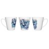 TAZA CÓNICA HATSUNE MIKU FLORES JARDIN conica personalizada
