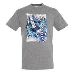 CAMISETA GRIS MEZCLA...