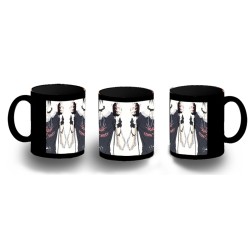 TAZA COMPLETAMENTE NEGRA...
