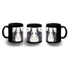 TAZA COMPLETAMENTE NEGRA nana black stones anime serie punk rock personalizada
