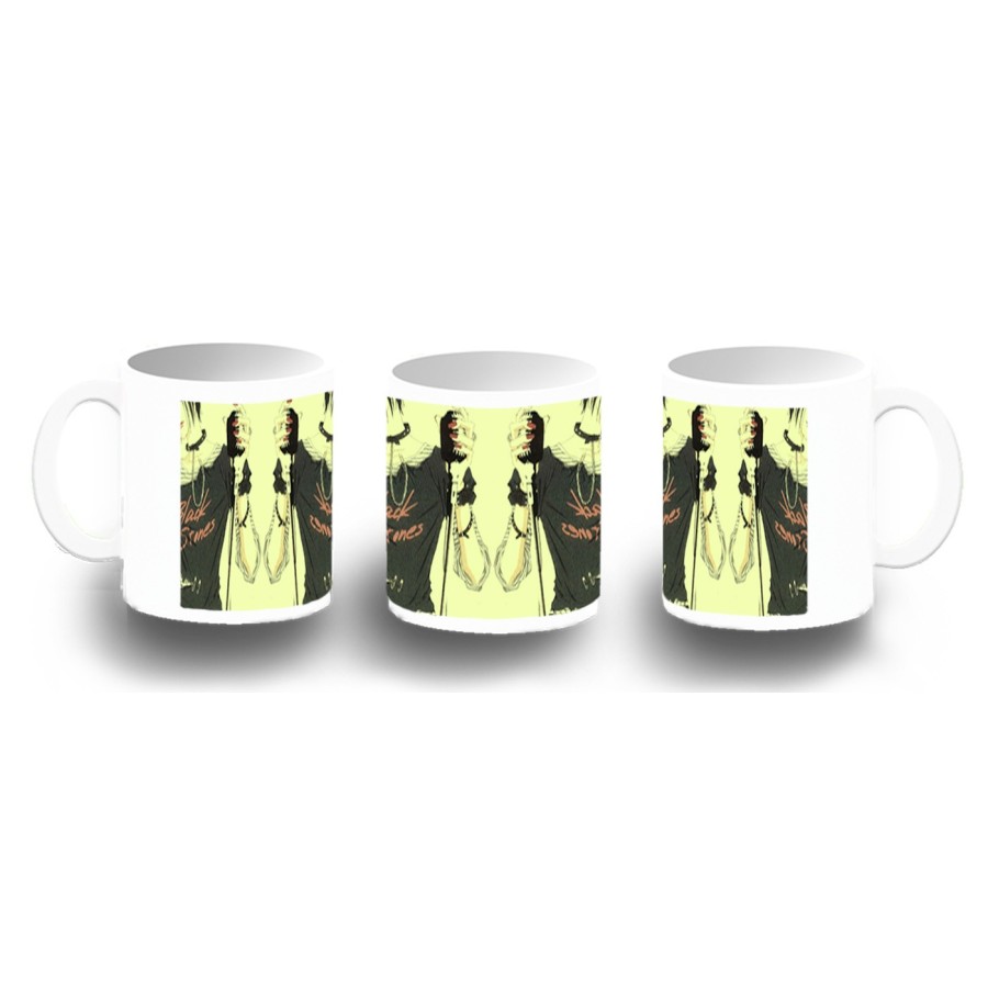 TAZA FOTOLUMINISCENTE nana black stones anime serie punk rock BRILLA OSCURIDAD