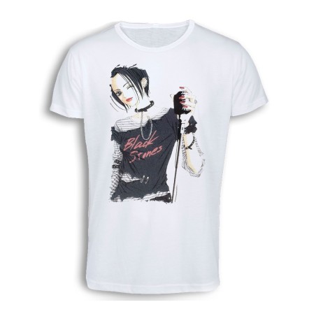 CAMISETA TACTO ALGODÓN nana black stones anime serie punk rock cómoda personalizada
