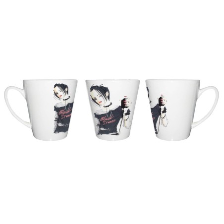 TAZA CÓNICA nana black stones anime serie punk rock conica personalizada