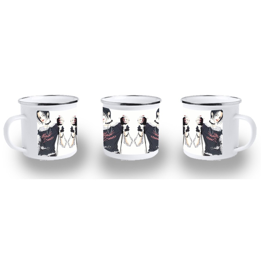 TAZA METALICA nana black stones anime serie punk rock metal personalizada