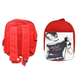 PACK MOCHILA ROJA Y ESTUCHE...