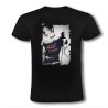 CAMISETA NEGRA nana black stones anime serie punk rock moda verano personalizada