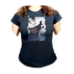 CAMISETA NEGRA MUJER nana...