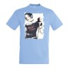 CAMISETA AZUL CIELO nana black stones anime serie punk rock moda verano personalizada
