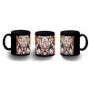 TAZA COMPLETAMENTE NEGRA NANATSU NO TAIZAI SIETE PECADOS personalizada