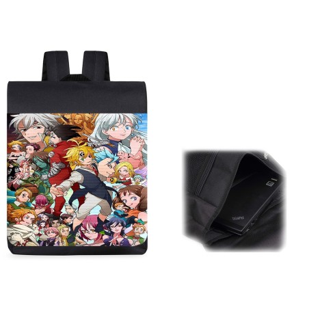 PACK MOCHILA Y ESTUCHE NANATSU NO TAIZAI SIETE PECADOS material escolar