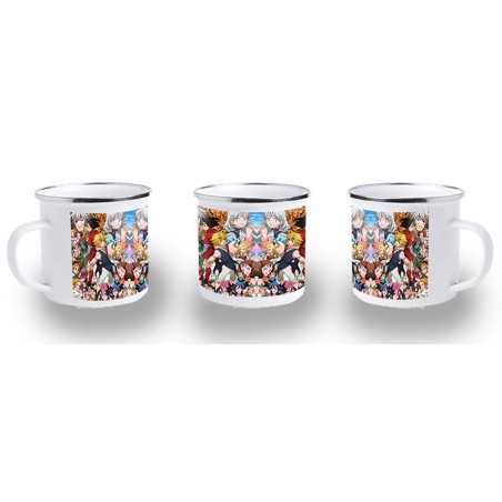 TAZA METALICA NANATSU NO TAIZAI SIETE PECADOS metal personalizada
