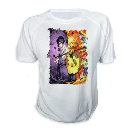 CAMISETA SASUKE Y NARUTO SHARINGAN personalizada