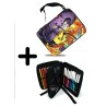 PACK MOCHILA Y ESTUCHE SASUKE Y NARUTO SHARINGAN material escolar