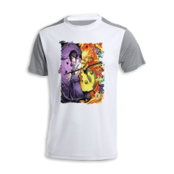 CAMISETA DISEÑO BICOLOR...