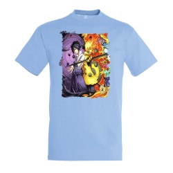 CAMISETA AZUL CIELO SASUKE...