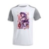 CAMISETA DISEÑO BICOLOR genshin impact shogun raiden ei yae miko personalizada