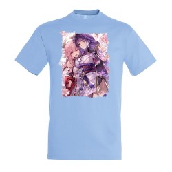 CAMISETA AZUL CIELO genshin...