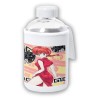 BIDON CRISTAL CON FUNDA SOFT SHELL ranma 1/2 serie amor humor ecchi tapon seguridad botella