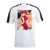 CAMISETA TÉCNICA FRANJA MANGAS NEGRA ranma 1/2 serie amor humor ecchi personalizada