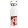 BIDON 750 ML ACERO INOXIDABLE ESTILO RETRO ranma 1/2 serie amor humor ecchi deporte deportivo botella