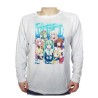 CAMISETA MANGA LARGA grupo musical vocaloid hatsune miku personalizada
